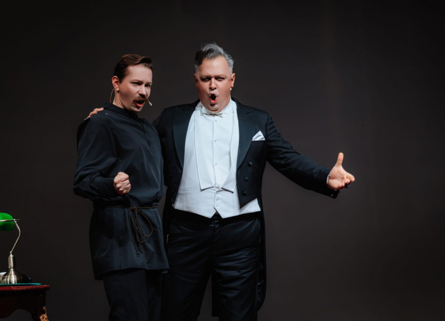 Два огромных человека. Шаляпин и Горький